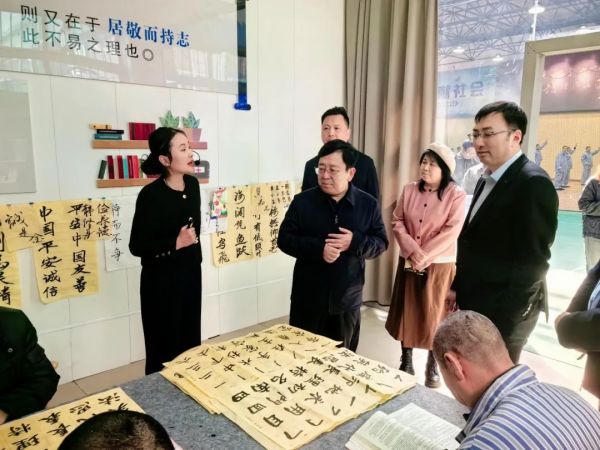 省残联权益保障和教育就业部三级调研员陈小虎调研泰安凯发K8官网首页登录医院“如康家园”